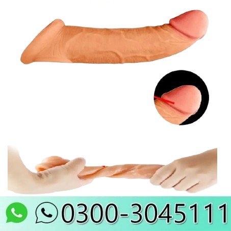 9 inch Silicone Reusable Dragon Double Hole Condom In Pakistan