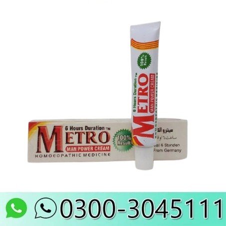 Metro Cream - Homoeopathic Man Power Cream - 100% Result