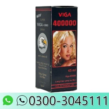 Viga Delay Spray For Men - Super Viga 400000 BLACK