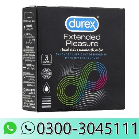 Durex Extended Pleasure Condom 3Pc In Pakistan
