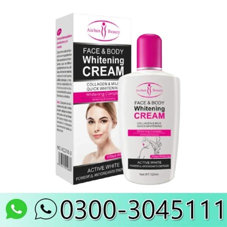 Face & Body Cream Collagen Milk Lotion In Pakistan