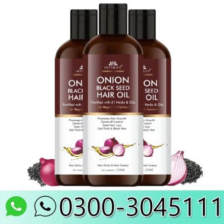 Intimify Onion Black Seed Hair Oil In Pakistan