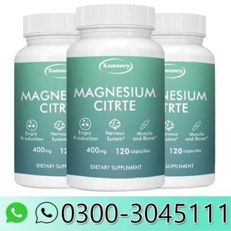 Magnesium Citrate 400mg Capsules