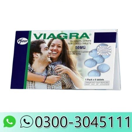 Pfizer Viagra 50mg 6 Tablets Card Made in USA Original Tablets A+ Quality