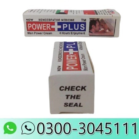 Power Plus Cream - Homoeopathic Man Power Cream In Pakistan