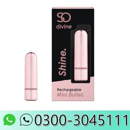 Shine Rechargeable Mini Bullet Vibrator In Pakistan