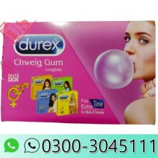 Durex CHEWING GUM Long Time For Male & Female