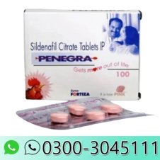 Penegra 100mg Tablets (Sildenafil) Pack of 4 Strip