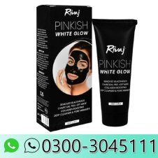 Pinkish White Glow Mask